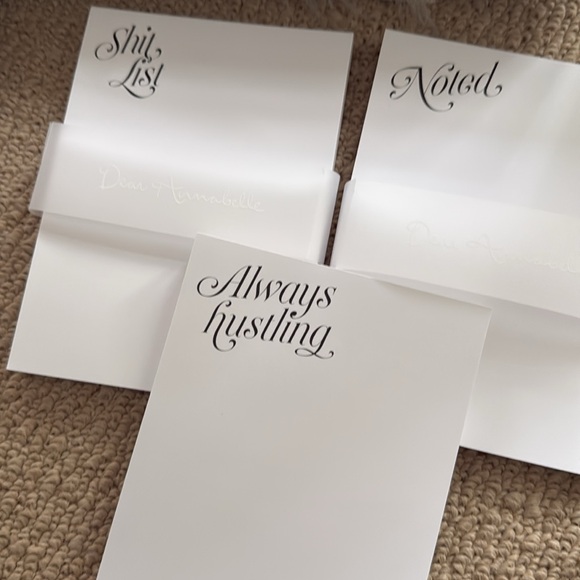 NIB Dear Annabelle cheeky notepad set from goop such a deal $80 - Picture 7 of 7